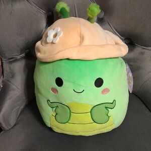 Squishmallows Green Caterpillar Plush